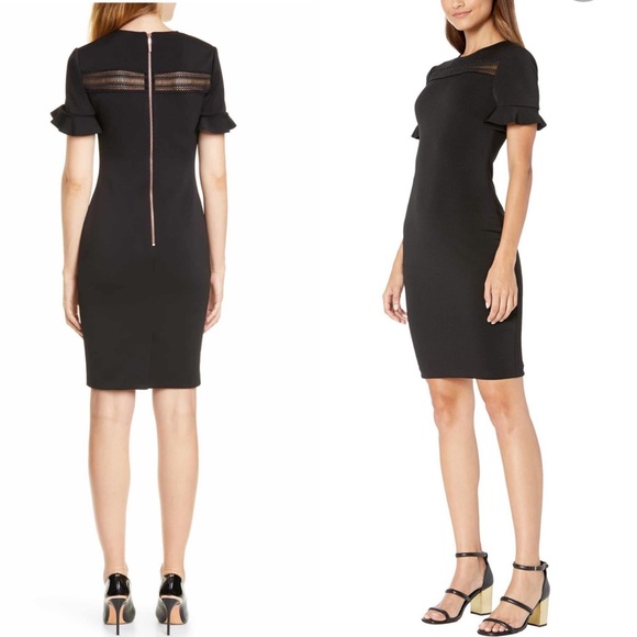 Ted Baker London Livsia Lace Panel Pencil Dress - Picture 2 of 13